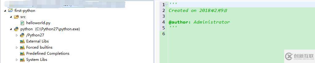 用eclipse写python的方法