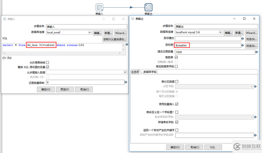 Kettle：Oracle多表格批量同步数据=》mysql