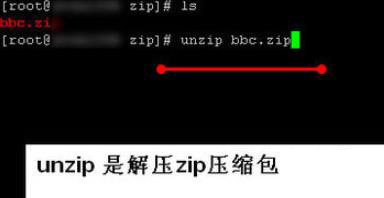 linux系统中解压zip文件的方法