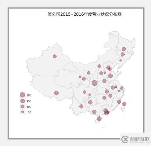 R语言可视化实现地图填充与散点图图层叠加