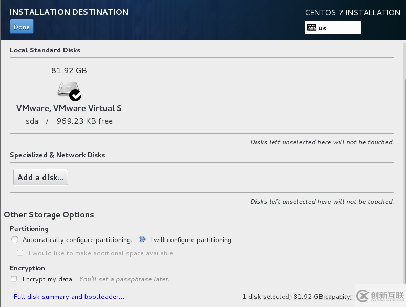 VMware10下CentOS7安装配置的示例分析