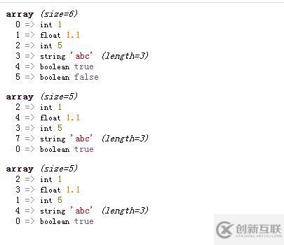 php中数组下标一定要连续吗