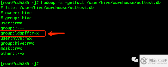 hadoop中用户有CREATE权限建表后但无HDFS文件的ACL访问权限异常怎么回事