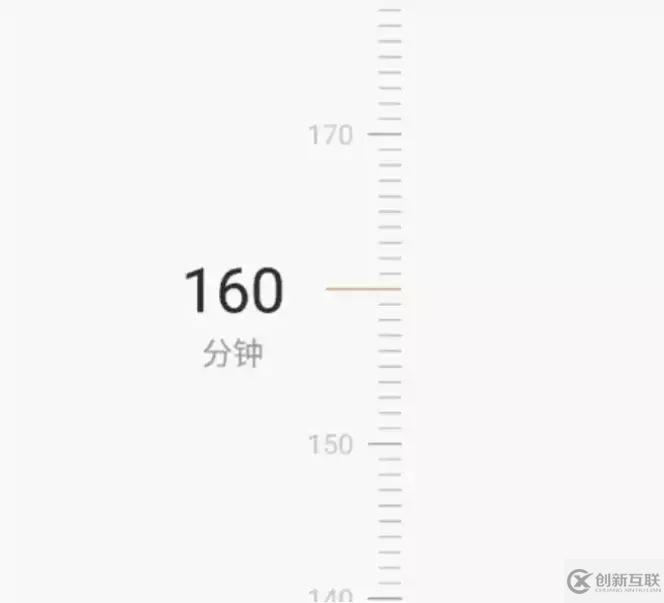 教你五分钟实现Android超漂亮的刻度轮播控件实例教程