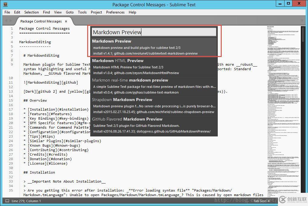 Sublime Text3+Markdown的配置方法