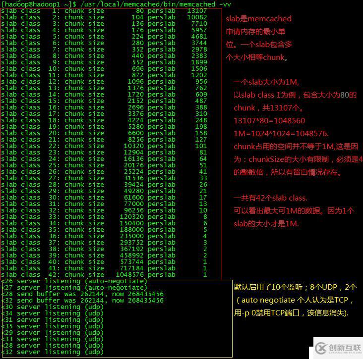 memcached演练(5) 内存管理