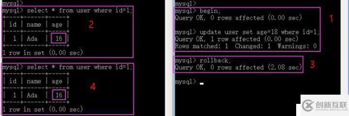 MySQL InnoDB 事务