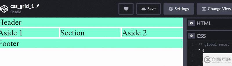 使用css grid构建复杂布局的方法