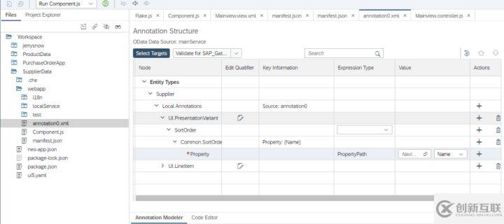 如何使用SAP WebIDE创建SAP Fiori Elements应用