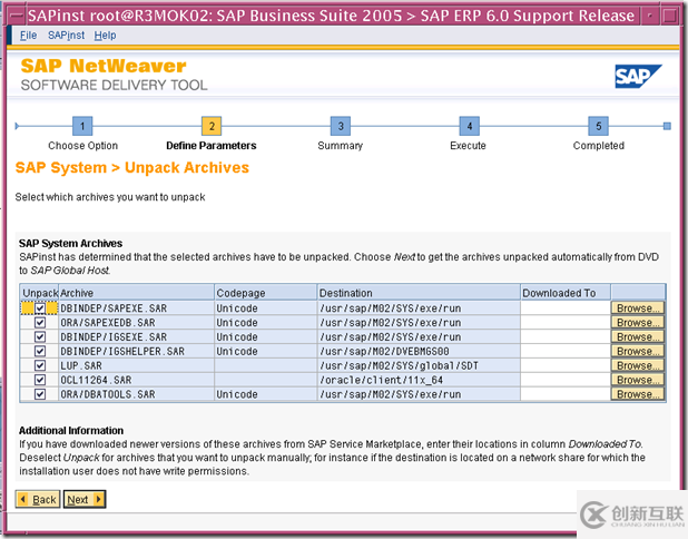 使用SWPM安装 SAP ERP6.0 on solaris 10