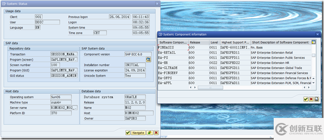 使用SWPM安装 SAP ERP6.0 on solaris 10