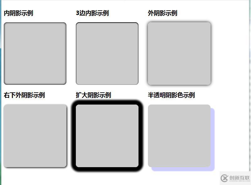 CSS3中box-shadow属性如何实现的阴影效果