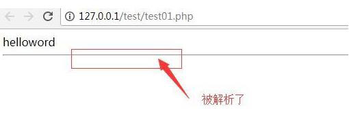 php不解析html代码是怎么回事