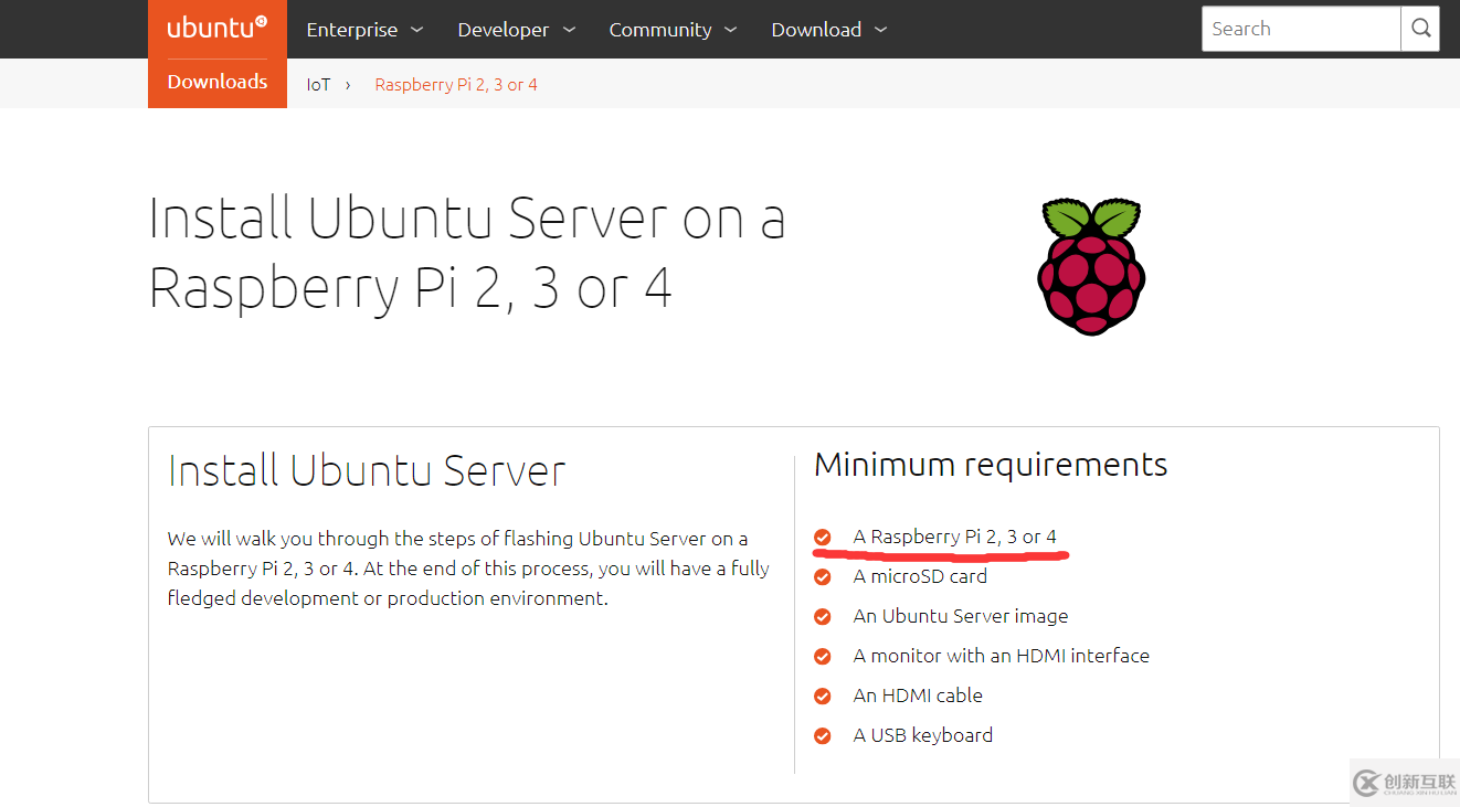 在Raspberry PI 2、3或4上如何安装Ubuntu server 19.10