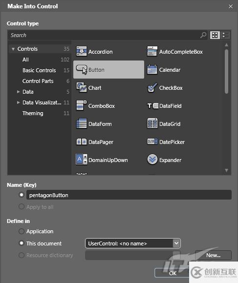 Expression Blend 3的新增功能Make Into Control是怎样的