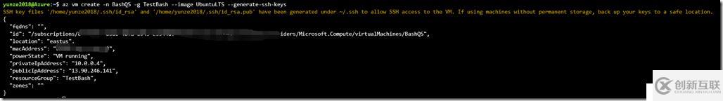 Azure Cloud Shell 之Bash 快速入门