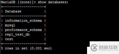 MariaDB 10.3 主从复制