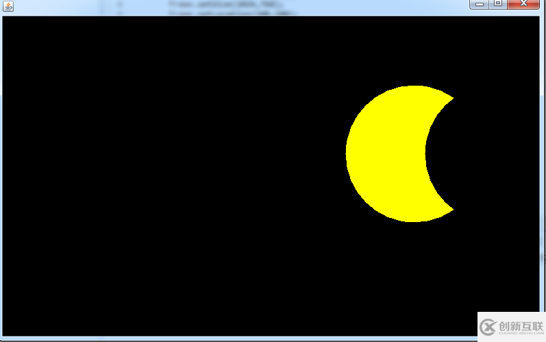 Java编程实现月食简单代码分享
