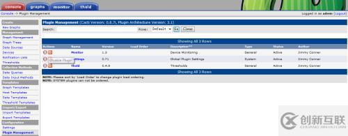 Centos6.5下安装cacti-0.8.7i