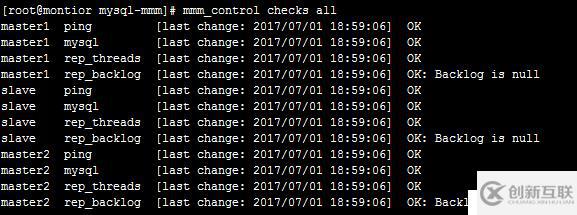 mysql 群集架构mmm高可用群集及服务器上线