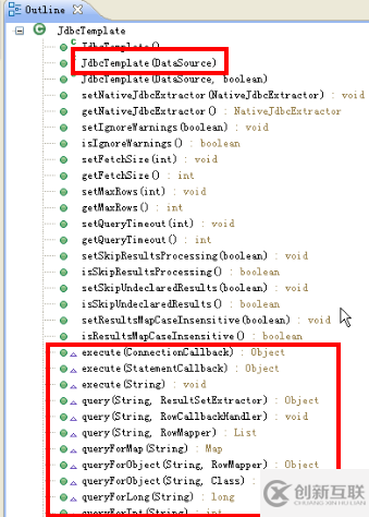 jdbcTemplate使用方法实例解析