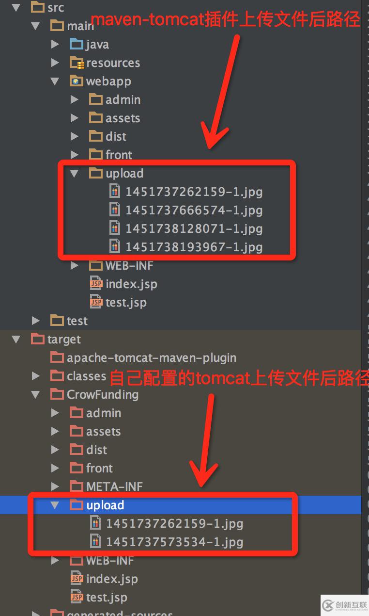 Intellij idea下使用不同tomcat编译maven项目的服务器路径方法详解