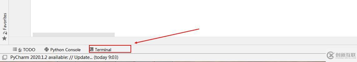 在pycharm打开终端的方法
