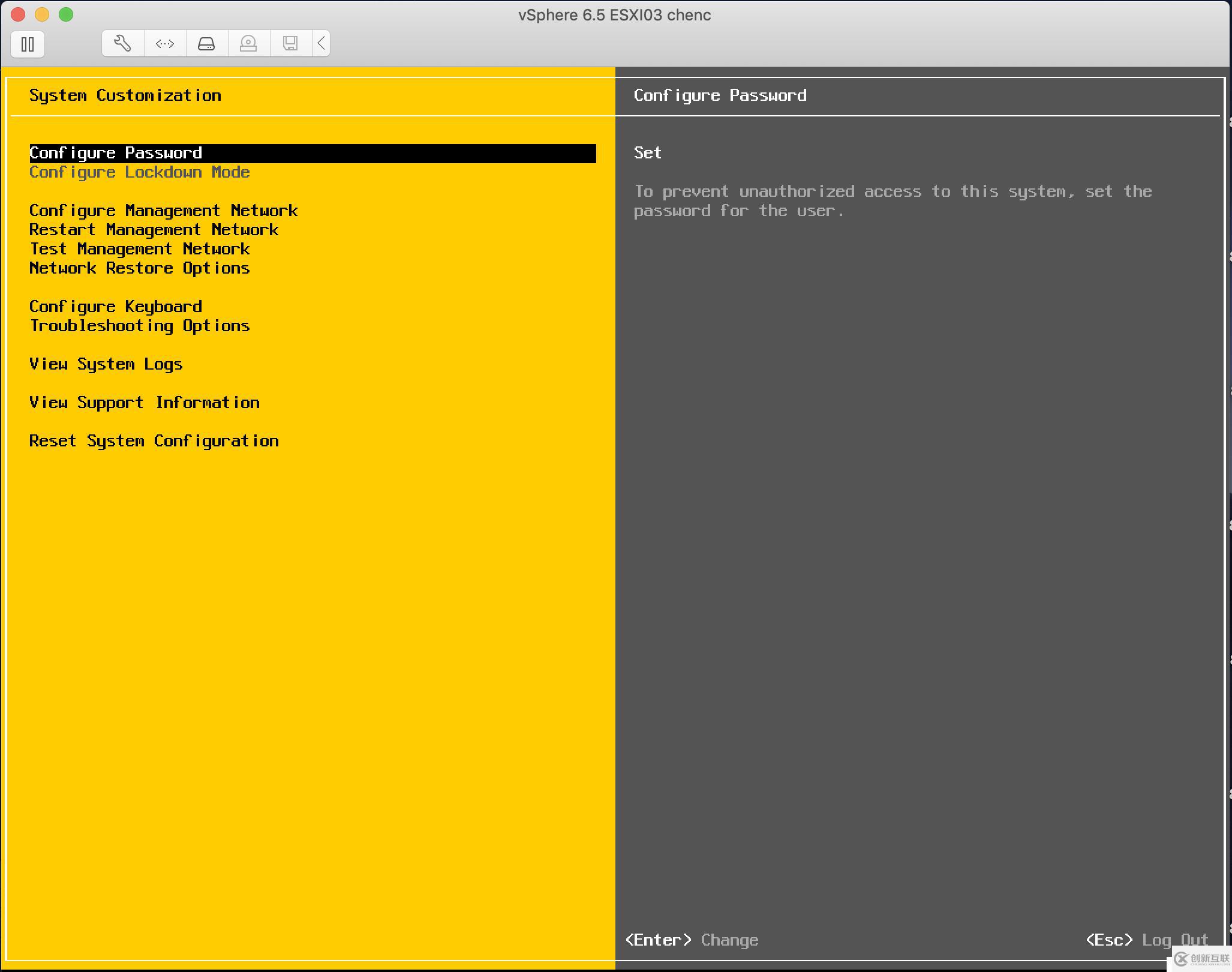 VMware：vSphere 6.7（ESXI 6.5）安装步骤