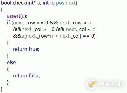 C++使用回溯算法解决简单迷宫问题