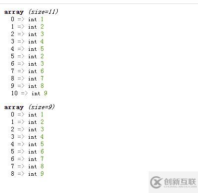 php如何求数组的并集