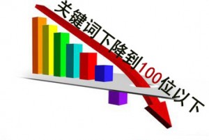 关键词排名下降到100位以下