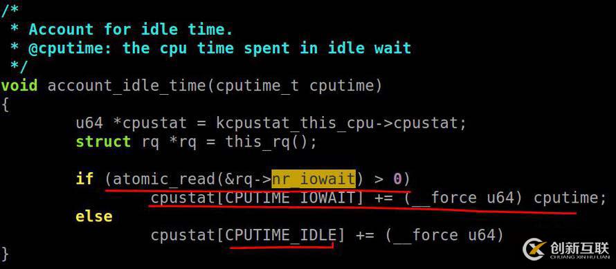如何进行Linux Kernel iowait 时间的代码原理分享