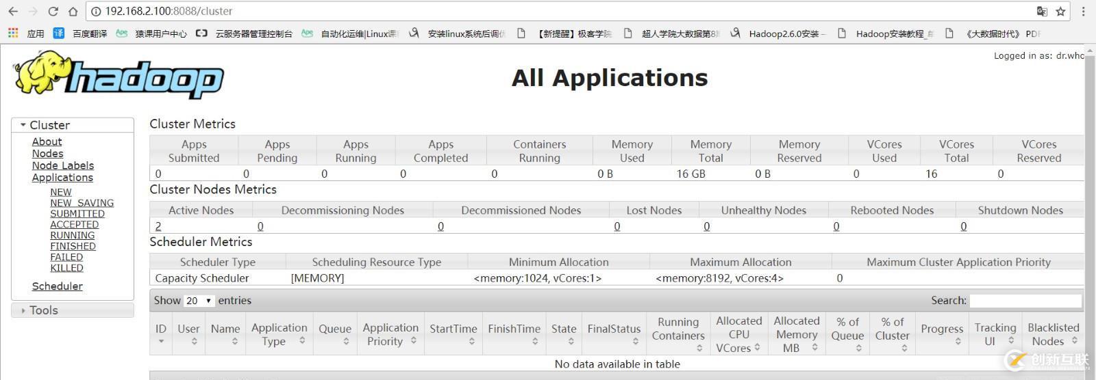 超详细的Hadoop2配置详解