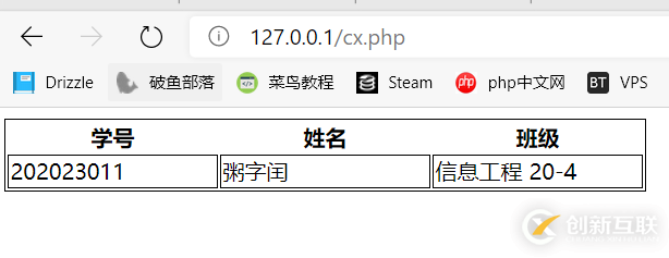 php7怎么连接MySQL实现简易查询程序