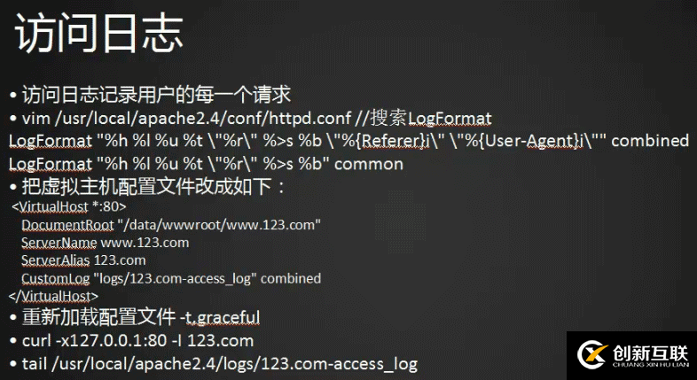 Apache访问日志的配置与使用