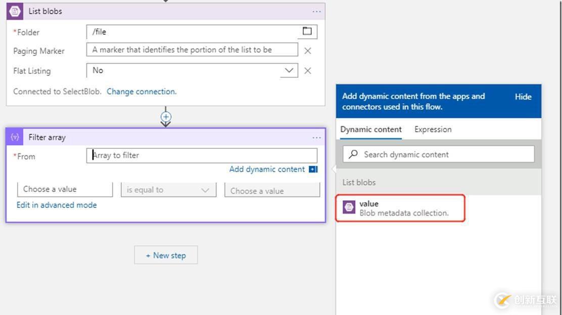 使用Logic Apps从Azure Blob存储中删除超过X天的文件