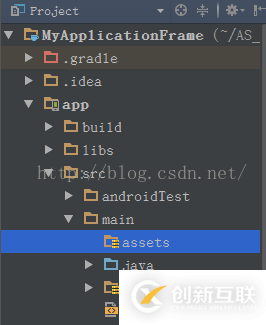 怎么在Android studio中添加assets文件夹