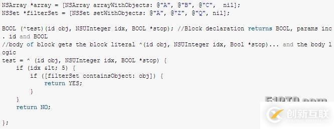 iOS培训篇——iOS中Block的使用方法