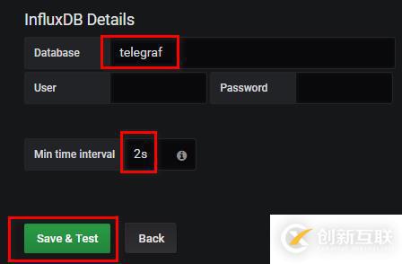 Grafana+Telegraf+InfluxDB搭建性能监控平台