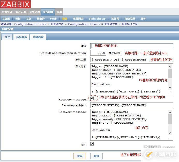 Zabbix邮件报警