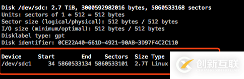 Ubuntu如何挂载3T硬盘或大于2T磁盘