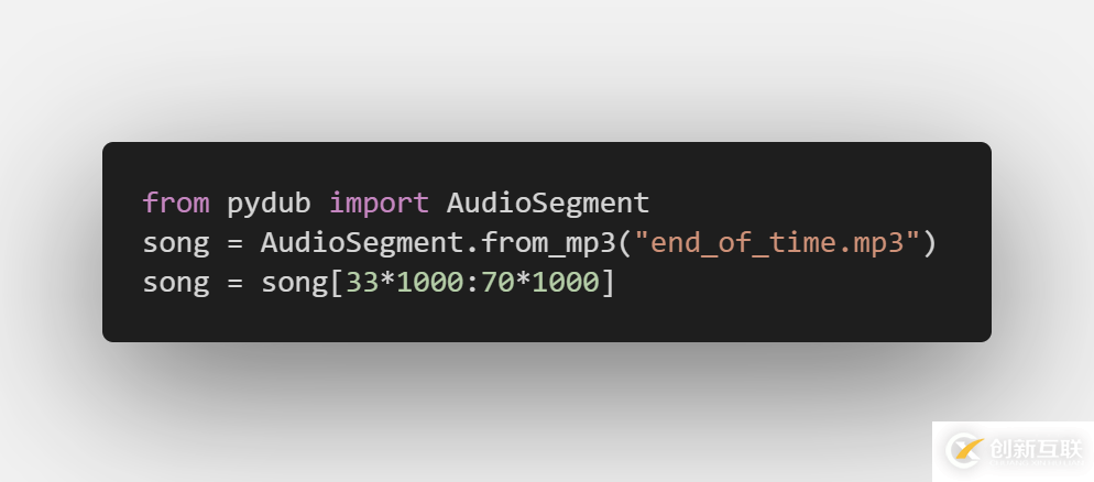 Python如何实现快速剪辑音乐