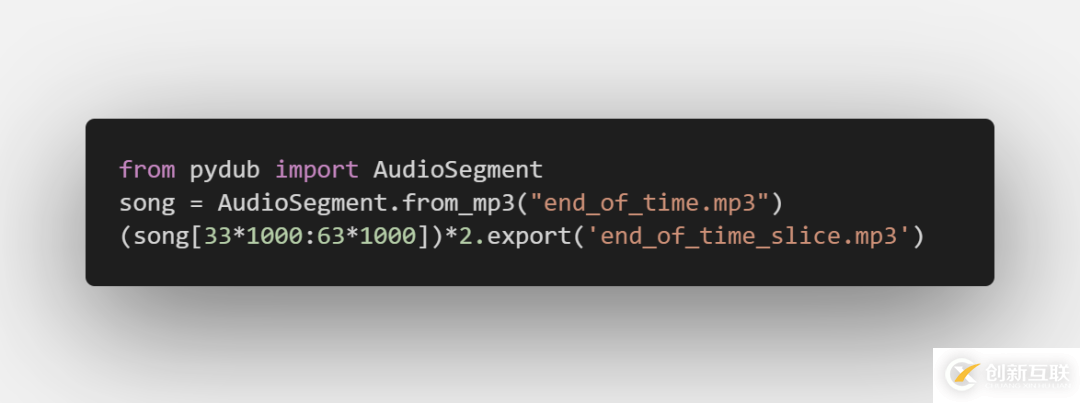 Python如何实现快速剪辑音乐