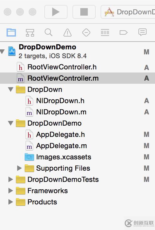 iOS如何实现DropDown下拉按钮效果