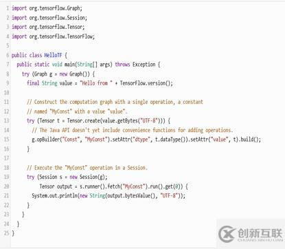 Java / JavaScript在TensorFlow中的入门使用指南