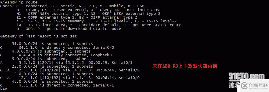 22、OSPF配置实验之特殊区域NSSA