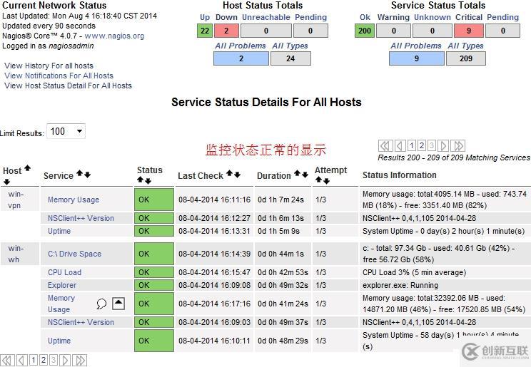 Cacti+Nagios(七)：Nagios监控windows（基于check_nt）