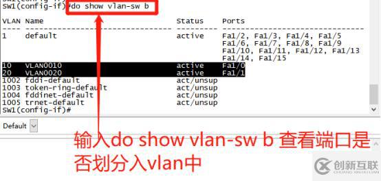 通过Trunk链路实现跨VLAN的通信