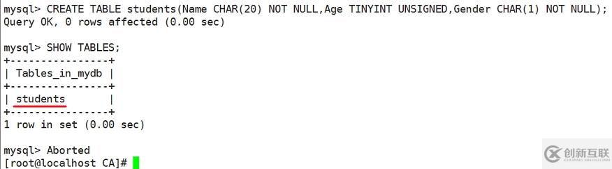 linux下关系型数据库解释及mysql基本命令详解