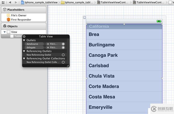 ios开发入门- tableview 简单使用(一)